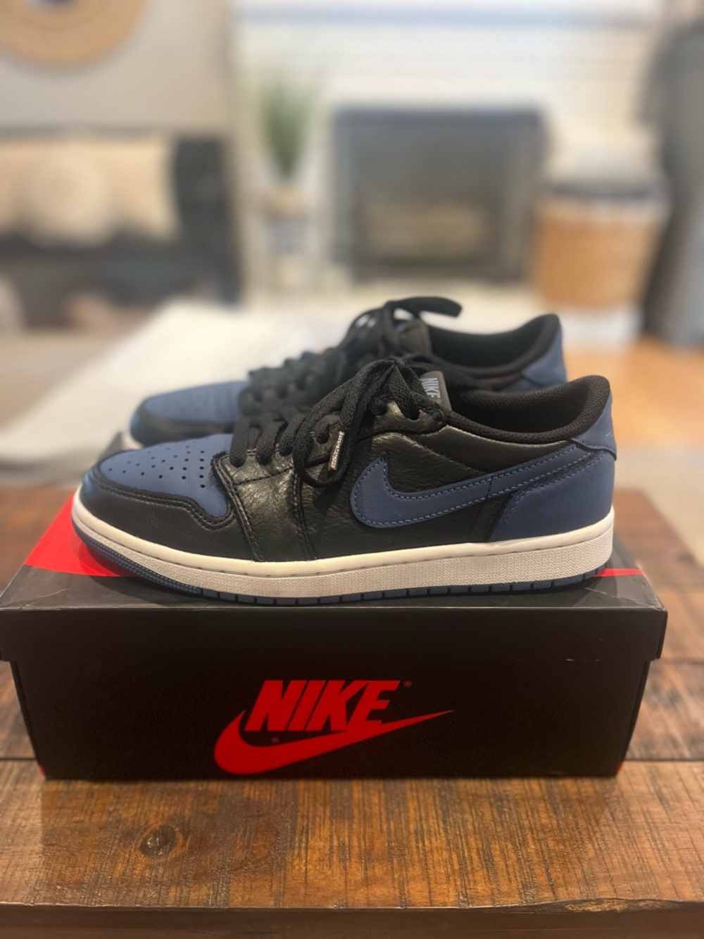Nike Air Jordan 1 Low - Black and Navy